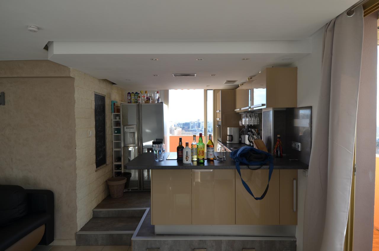 Appartement Rooftop 8 Personnes Grande Terrasse Avec Parking Quartier Aeroport Ніцца Екстер'єр фото